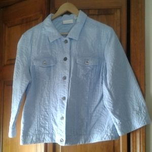 Chicos Jean Jacket